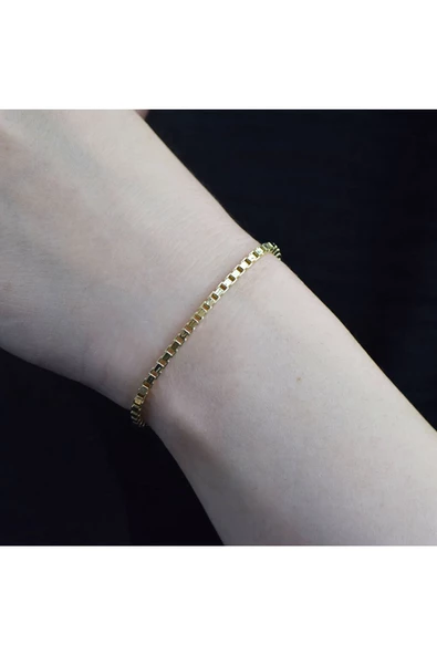 Altın Küp Bileklik ürün görseli 1