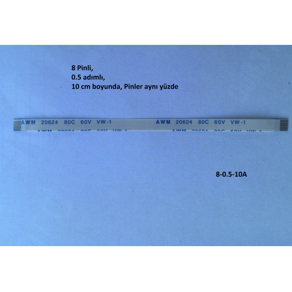 ASUS P1410UA P1410UF P1504FA P1504JA P1504UA Y100TAF Touchpad Flex Kablosu 8-0.5-10A-6