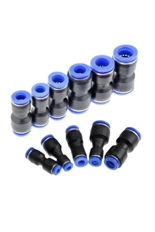 Pnömatik Redüksiyon Nipel Bağlantı 8mmx12mm - Resim 4