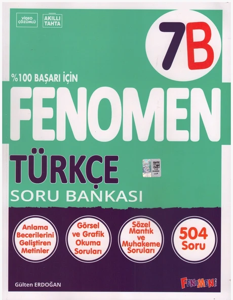 FENOMEN 7.SINIF TÜRKÇE SORU BANKASI-B ürün görseli