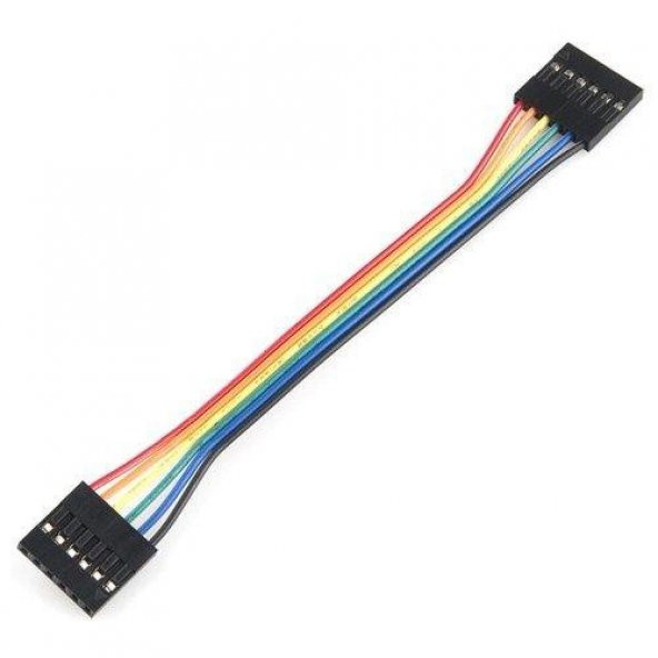 6 PİN 0,25mm Dupont Kablo 20cm ürün görseli
