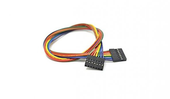 7 PİN 0,25mm Dupont Kablo 20cm