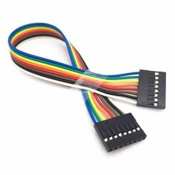 8 PİN 0,25mm Dupont Kablo 20cm ürün görseli