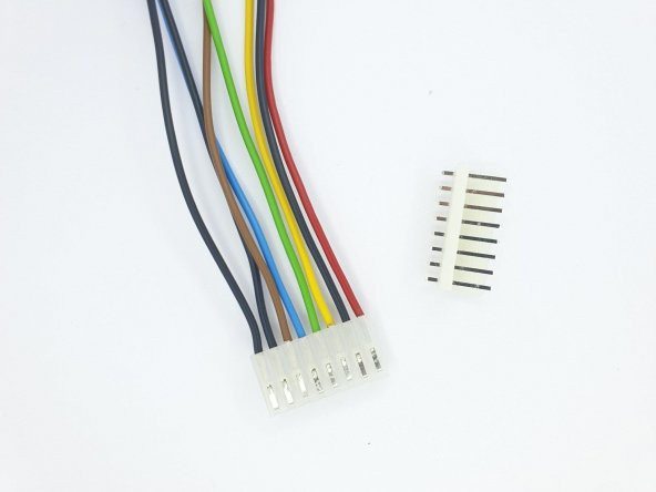 8 Pin Konnektör Seti 5,08mm 20cm ürün görseli