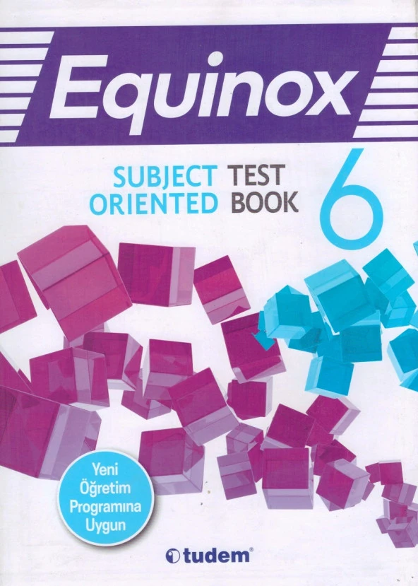 TUDEM 6.SINIF EQUINOX TEST BOOK ürün görseli