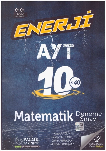 PALME AYT ENERJİ 10*40 MATEMATİK DENEME