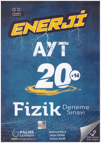 PALME AYT ENERJİ FİZİK 20*14 DENEME ürün görseli