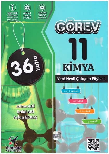 ARMADA 11.SINIF GÖREV KİMYA YENİ NESİL ÇALIŞMA FÖYLERİ