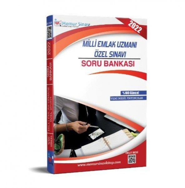 2022 Memur Sınav Milli Emlak Uzmanı Özel Sınavı Soru Bankası Memur Sınav Yayınları