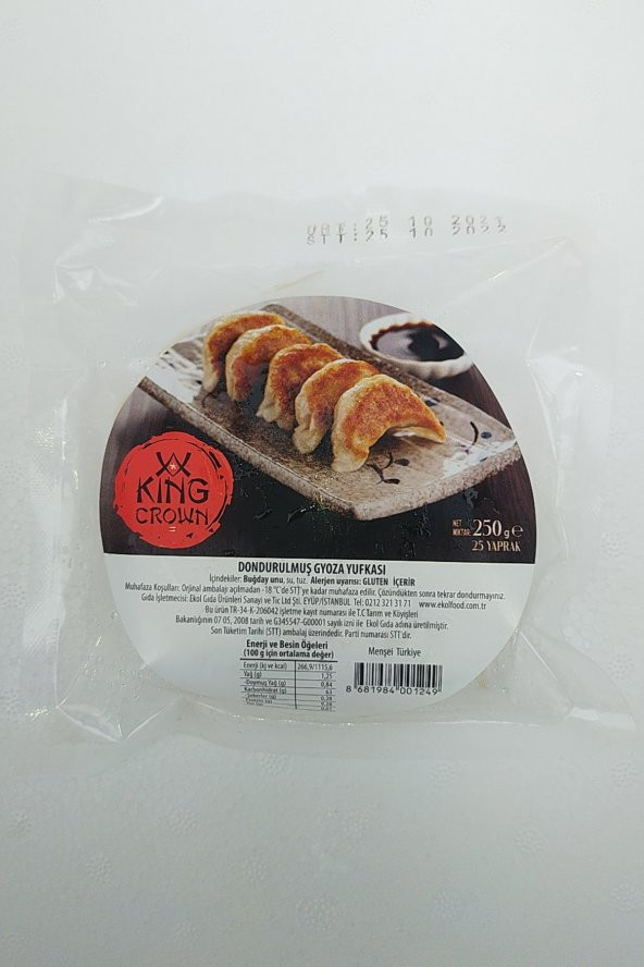 Gyoza Yufkası 250 Gr