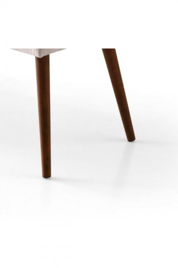 Sivas Gözde Mobilya Puf & Benç Dikişli-110 Ahsap Ayak Kahve K1 - 5