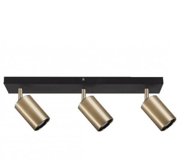 MYLİGHTS  ÜÇLÜ SIRALI HAREKETLİ 60 CM LED AVİZE LED SPOT GÜNIŞIĞI AMPULLÜ ürün görseli