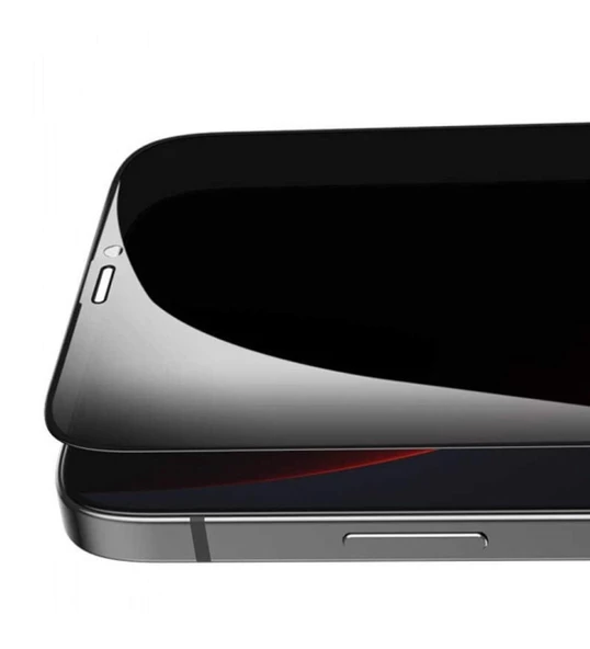 Vendas iPhone 11 Uyumlu Davin Serisi Privacy Hayalet Özellikli Gizleyen Parlak Seramik Nano Ekran Koruyucu - 3
