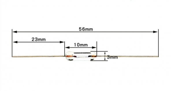 4.0A 3 10mm 250V Eksenel Hızlı Cam Sigorta x 1 Adet (rf042) - 2