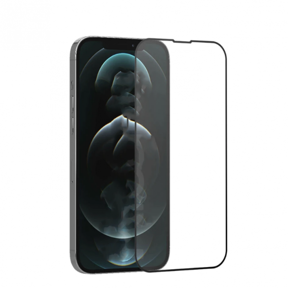 Vendas iPhone 12 Pro Max Uyumlu Rio Serisi V-Pro Super Hardness Cam Ekran Koruyucu