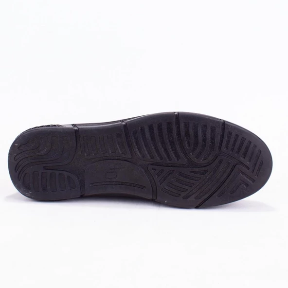 Hammer Jack 10221577 Siyah Ortopedik Günlük Erkek Deri Ayakkabı - 4