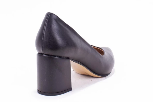 Dagoster DZA07-2991154 Siyah Stiletto Topuklu Kadın Ayakkabı - 4