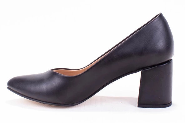 Dagoster DZA07-2991154 Siyah Stiletto Topuklu Kadın Ayakkabı - 3
