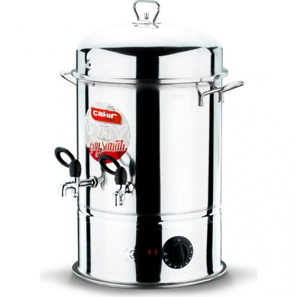 Çakır Mutfak 300 Bardak Endüstriyel Çay Otomatı (Metal Musluklu) Çakır Mutfak - Resim 2