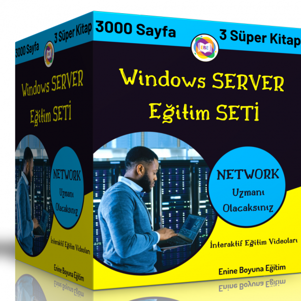 Başlangıçtan Uzmanlığa Windows Server Seti (3 Süper Kitap)
