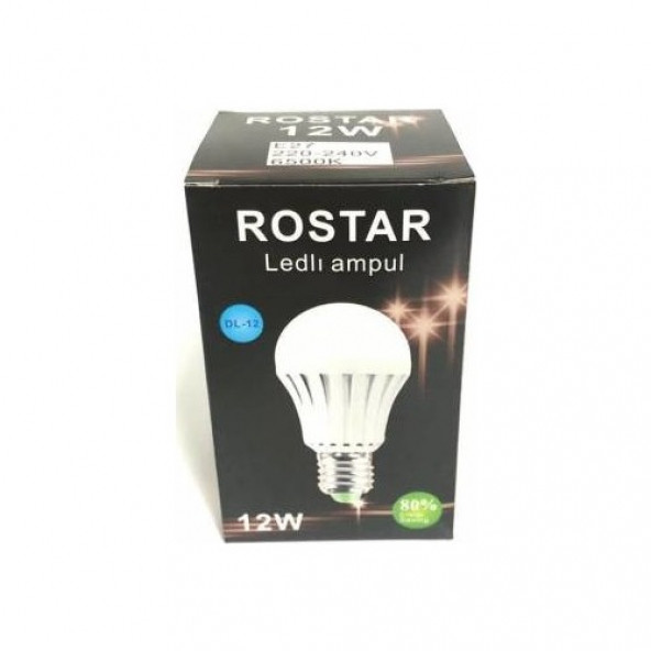 Rostar DL-12 12W Şarjlı Led Ampul Rostar - 2