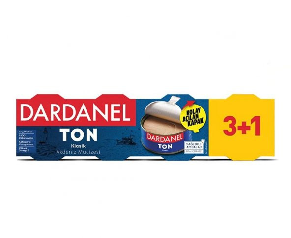Dardanel Ton Balığı Klasik 4x75gr (3+1)