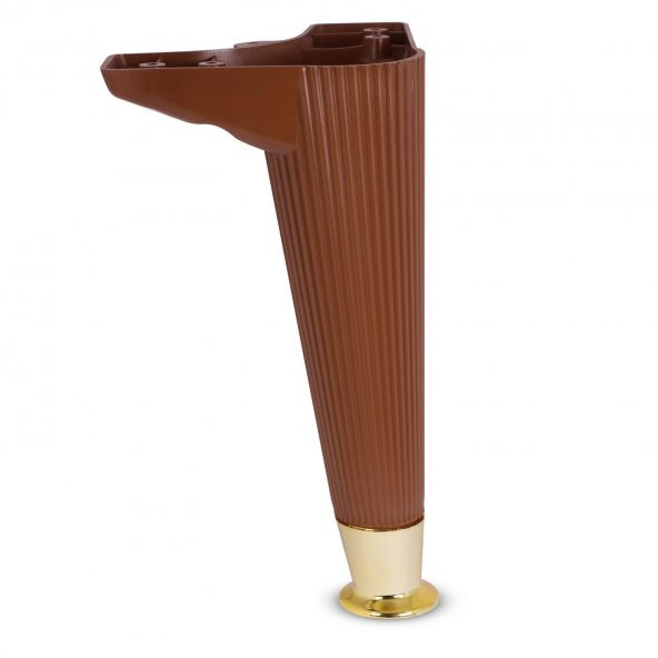 Mobilya Kanepe Koltuk Sehpa Ayağı 22 cm Kahverengi Ayak (4 ADET) - Resim 5