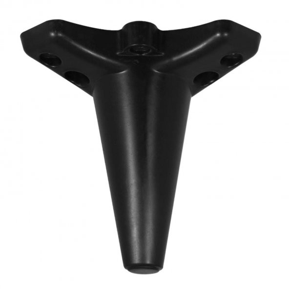 Mobilya Kanepe Sehpa Koltuk Ayağı Siyah Baza Ayak 12 cm (4 ADET) - 3
