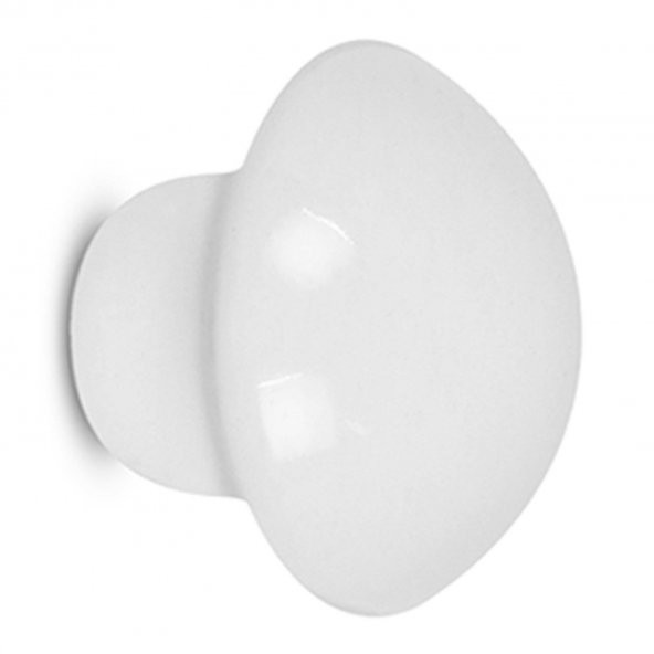 Mantar Düğme Kulp Çekmece Dolap Kapak Kulp Kulbu Beyaz (100 ADET) - Resim 2