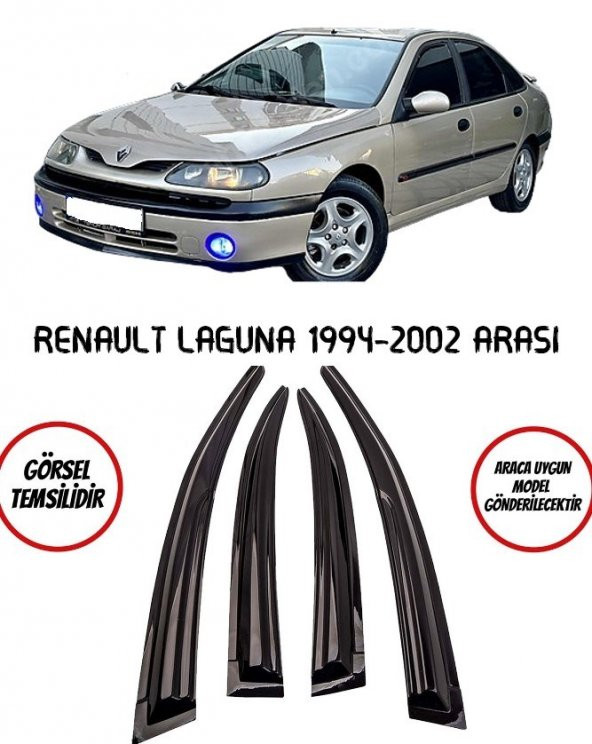 Renault Laguna Cam Rüzgarlığı 4lü 1994-2002 Arası