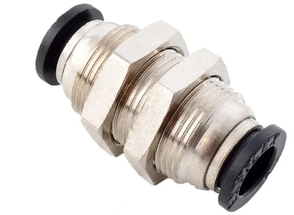 Pnömatik Perde Geçişli Nipel 8mm - Resim 12