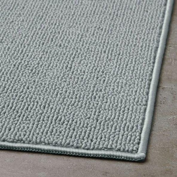 40x60 cm Banyo Paspası Gri MeridyenDukkan İnce 40x60 cm Banyo Paspas Kaydırmaz - 2