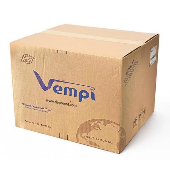 Vempi  Sızdırmaz Kase 1500cc Bombe Kapak  - V25 (400 adet)