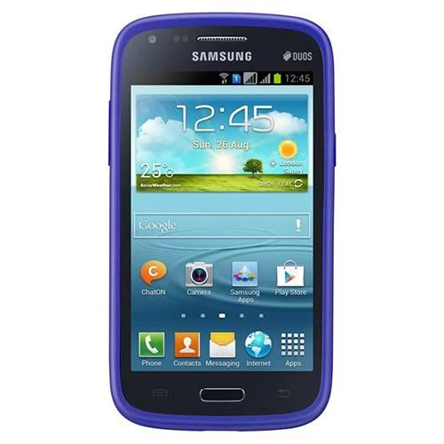 Samsung i8260 Galaxy Core Orjinal Protective Cover Kılıf Lacivert - EF-PI826BLEGWW - 5