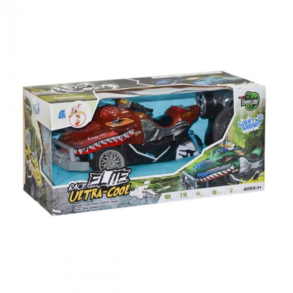 GM2201A Kumandalı Işıklı Bukelamun Monster Car -Gepettoys - 6
