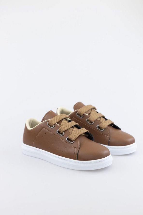 Pembe Potin Kalın Bağcıklı Rahat Kalıp Kadın Sneaker YN320-22 - 10