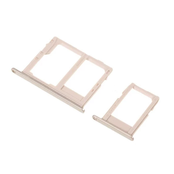 Samsung Galaxy J6 Plus Sim Kart Tepsisi + Hafıza Kartı Yuvası - 5