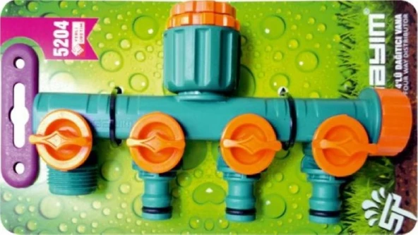 4lü Su Dağıtıcı (1/2"-3/4"-1") - Resim 3