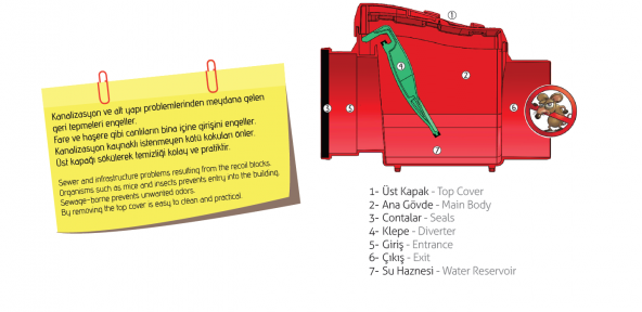 125lik Plastik Klapeli Çekvalf - 3