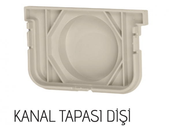200x145x1000mm Drenaj Kanalı / Plastik Izgara + Oluk + Tapa - 2