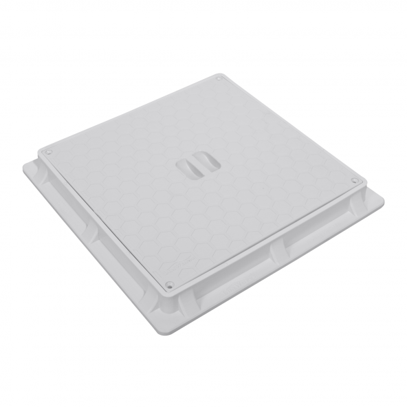35x35 Rögar Kapağı / Çerçeve + Düz Kapak