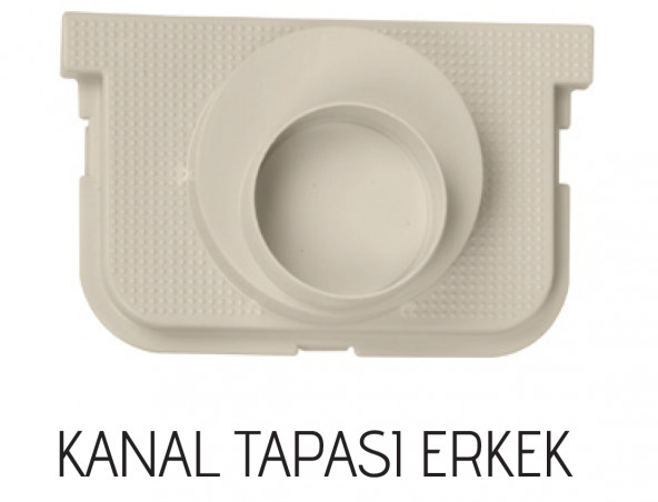 100x60x500 mm Drenaj Kanalı / Plastik Izgara + Oluk + Tapa - 3