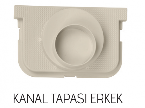 130x95x1000mm Drenaj Kanalı / Plastik Izgara + Oluk + Tapa - 3