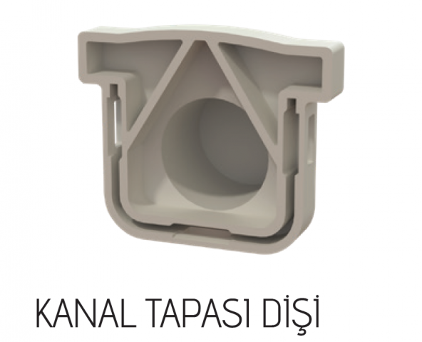150x100x1000mm Drenaj Kanalı / Plastik Izgara + Oluk + Tapa - 2