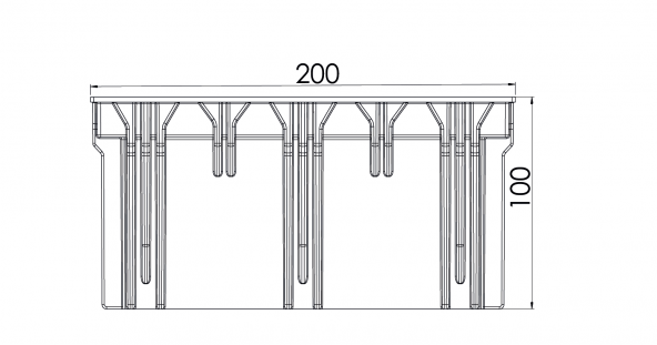20x20 Modüler Menhol Yükseltici - 2