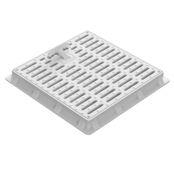 40x40 Rögar Kapağı / Çerçeve + Izgaralı Kapak