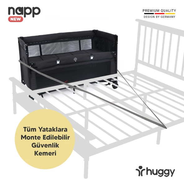 Huggy Napp 6 In 1 Anne Yani Park Yatak Oyun Parkı+Yatak - 12