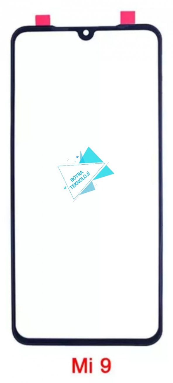 Xiaomi Mi 9 Okalı Dokunmatik Ön Cam (EKRAN DEĞİLDİR) - 3
