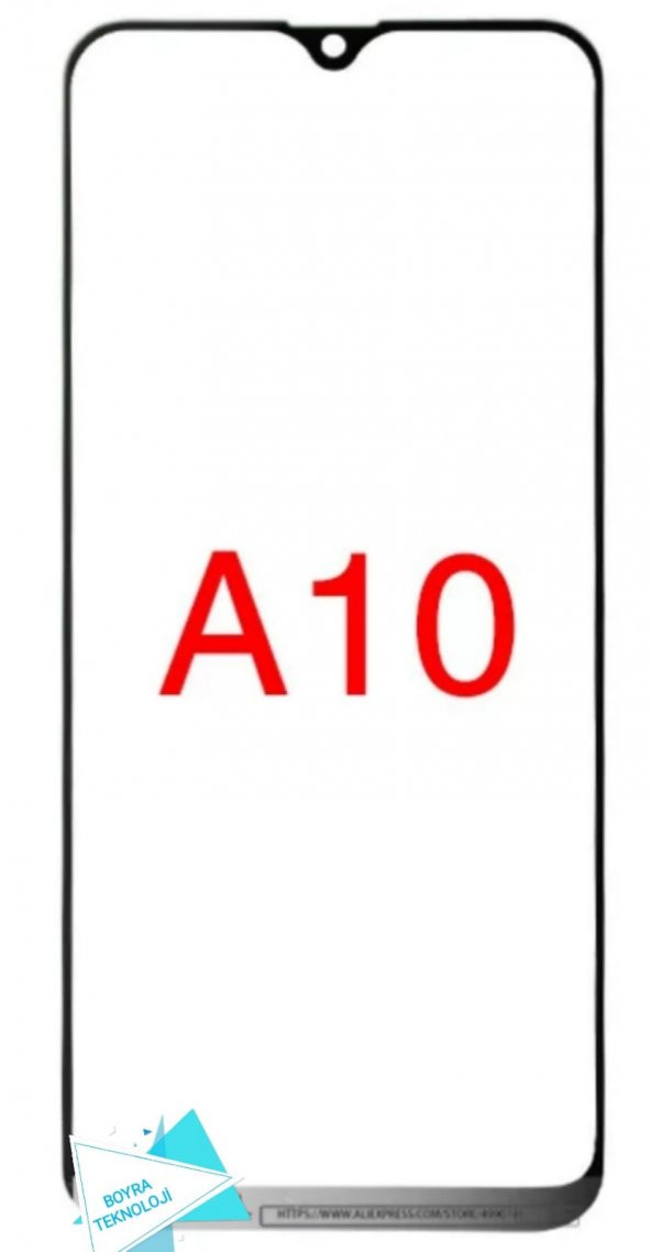Samsung Galaxy A10 Okalı Dokunmatik Ön Cam A105 (EKRAN DEĞİLDİR) - 4