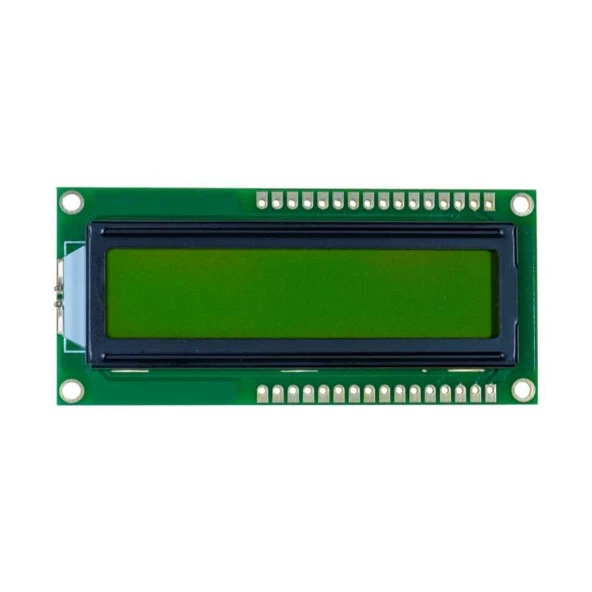 16x2 Arduino Yeşil Aydınlatmalı LCD Ekran Raspberry PIC 2 x16